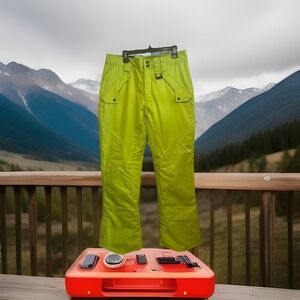 Oakley Neon G Snow Pants Men's L Thinsulate Ski Trousers Regular Fit Winter Gear